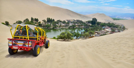 Otoki Ballestas in Huachachina avantura