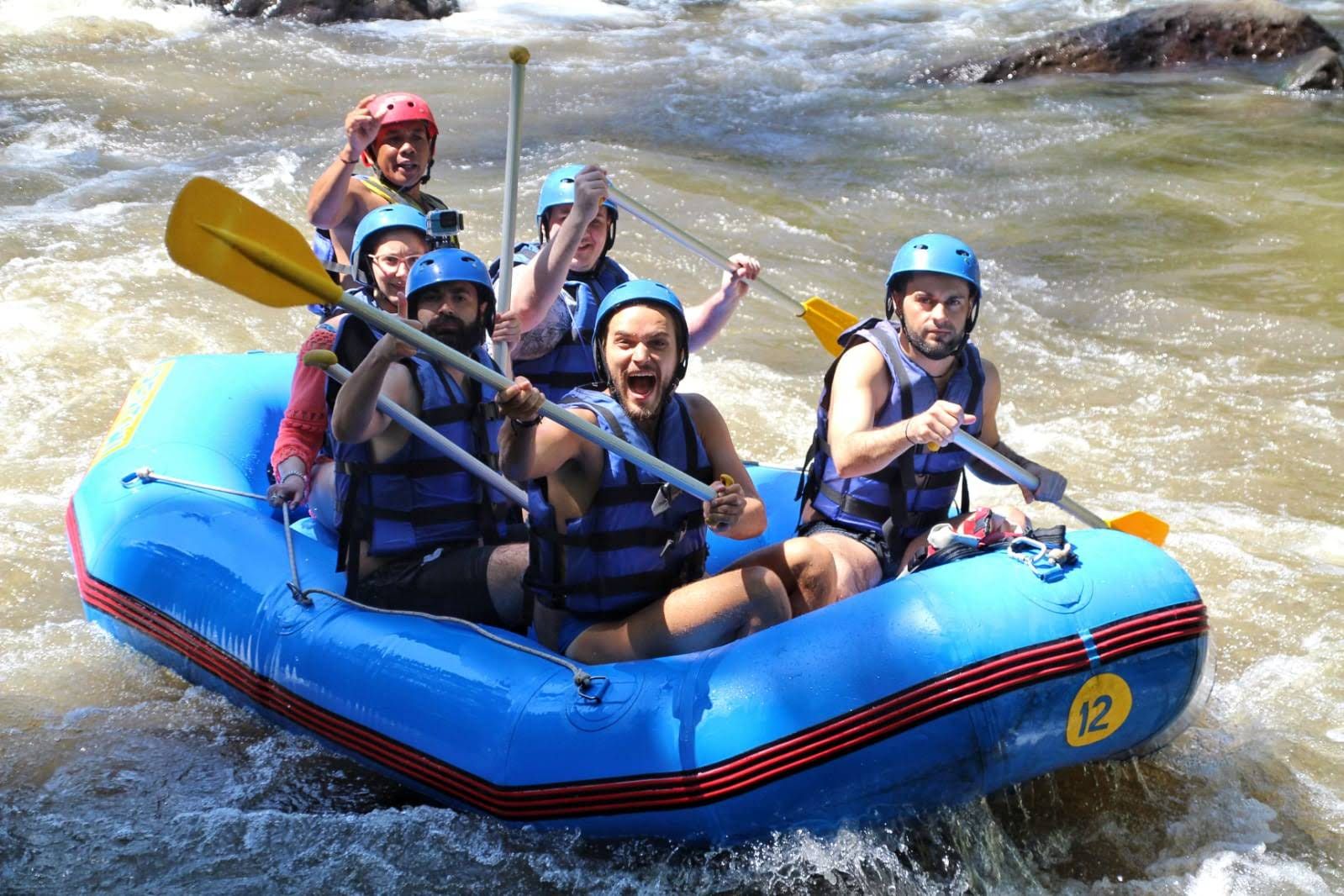 Rafting na reki Ayung